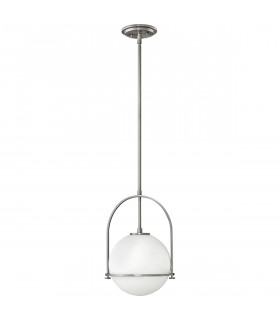 Hinkley Somerset Globe Pendant Ceiling Light Brushed Nickel-1