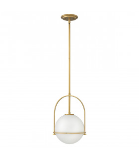 Hinkley Somerset Globe Pendant Ceiling Light Heritage Brass-1