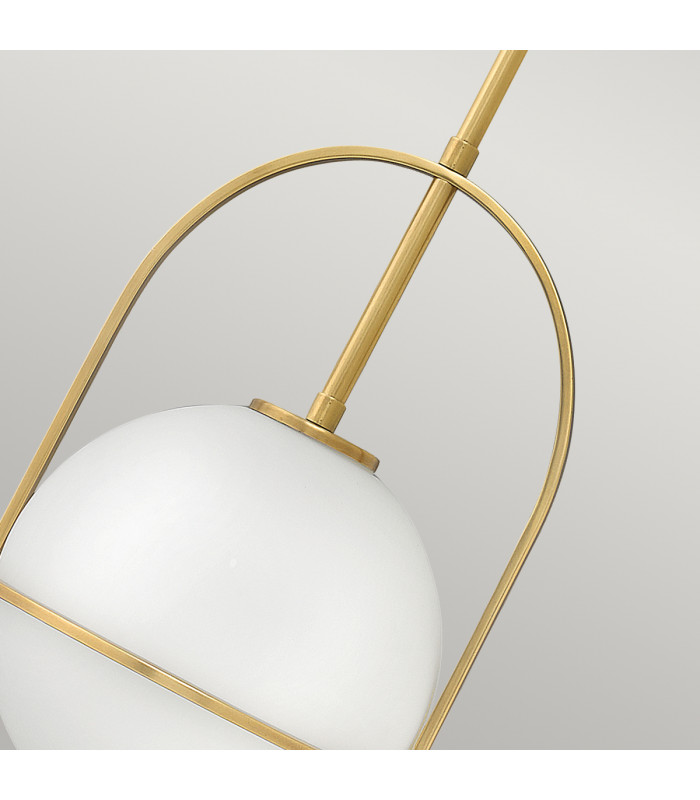 Hinkley Somerset Globe Pendant Ceiling Light Heritage Brass-3