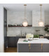 Hinkley Somerset Globe Pendant Ceiling Light Heritage Brass-5
