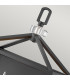 Hinkley Stinson Lanterns Pendant Ceiling Light Black with Polished Nickel-2