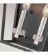 Hinkley Stinson Lanterns Pendant Ceiling Light Black with Polished Nickel-4