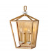 Hinkley Stinson Lanterns Pendant Ceiling Light Distressed Brass-1
