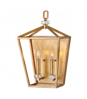 Hinkley Stinson Lanterns Pendant Ceiling Light Distressed Brass-1