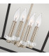 Hinkley Stinson Lanterns Pendant Ceiling Light Black with Polished Nickel-4