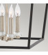 Hinkley Stinson Lanterns Pendant Ceiling Light Black with Polished Nickel-5