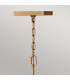 Hinkley Stinson Lanterns Pendant Ceiling Light Distressed Brass-2
