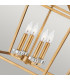 Hinkley Stinson Lanterns Pendant Ceiling Light Distressed Brass-4