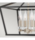 Hinkley Stinson Lanterns Pendant Ceiling Light Black with Polished Nickel-5