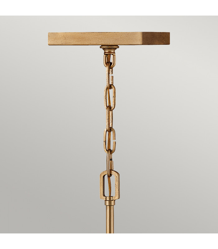 Hinkley Stinson Lanterns Pendant Ceiling Light Distressed Brass-2