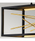 Hinkley Styx Integrated LED Bar Pendant Ceiling Light Black & Golded Gold 3000K-4
