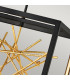 Hinkley Styx Integrated LED Pendant Ceiling Light Black & Golded Gold 3000K-3