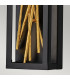 Hinkley Styx Integrated LED Wall Lamp Black & Golded Gold 3000K-4