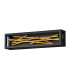 Hinkley Styx Integrated LED Wall Lamp Black & Golded Gold 3000K-6