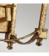 Feiss Thayer Candle Wall Lamp Antique Gold-5