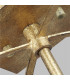 Feiss Thayer Semi Flush Ceiling Light Antique Gold-2