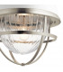Kichler Tollis Globe Pendant Ceiling Light Brushed Nickel & White-2