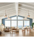 Kichler Tollis Globe Pendant Ceiling Light Natural Brass & White-7