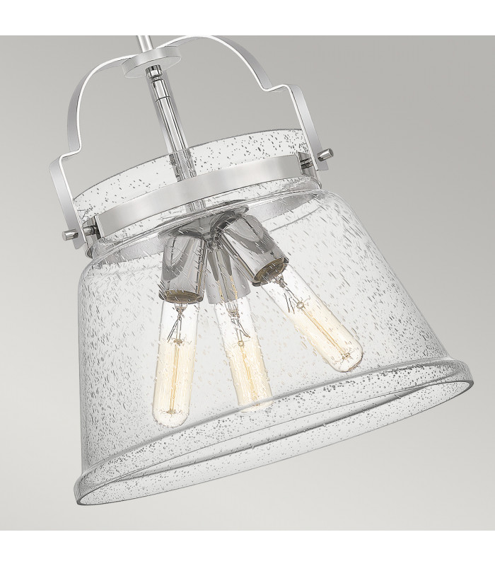 Quoizel Wimberley Dome Pendant Ceiling Light Polished Chrome-4