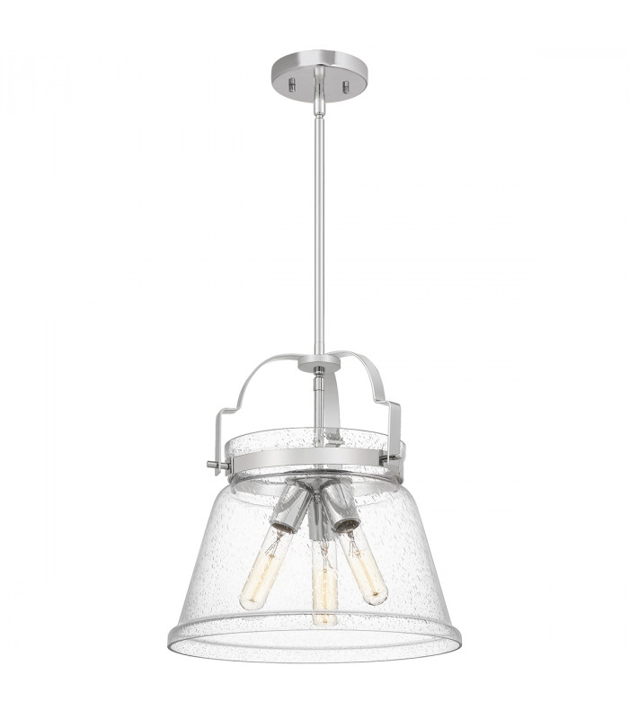 Quoizel Wimberley Dome Pendant Ceiling Light Polished Chrome-5