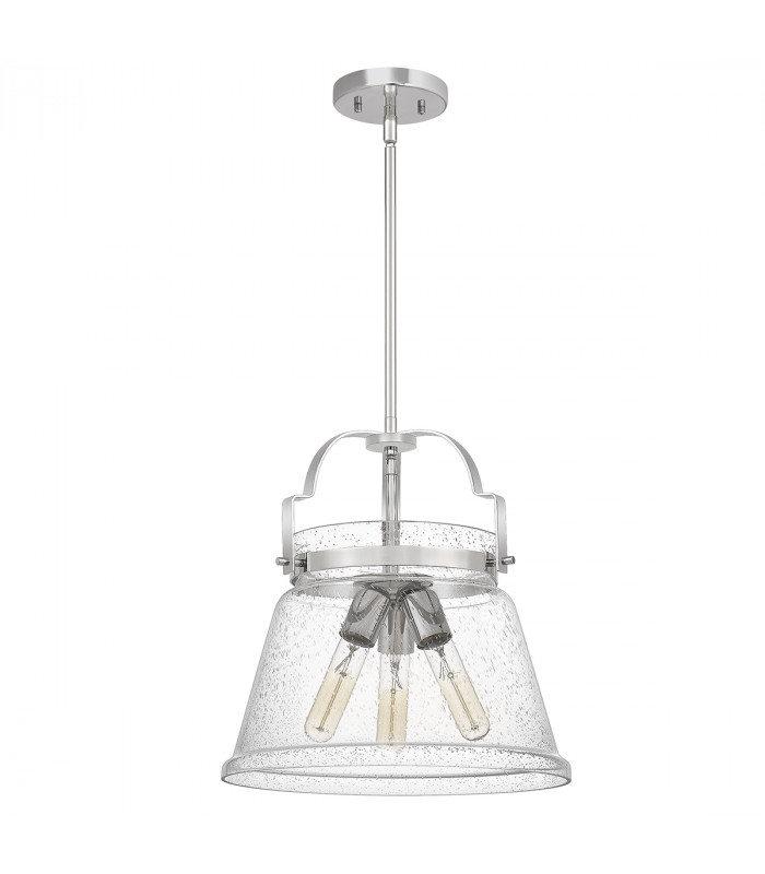 Quoizel Wimberley Dome Pendant Ceiling Light Polished Chrome-7