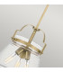 Quoizel Wimberley Dome Pendant Ceiling Light Weathered Brass-3