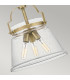 Quoizel Wimberley Dome Pendant Ceiling Light Weathered Brass-4