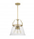 Quoizel Wimberley Dome Pendant Ceiling Light Weathered Brass-7