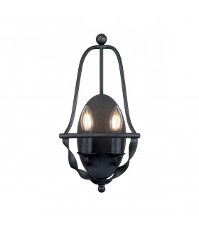 Quoizel Bradbury Candle Wall Lamp Grey Ash-1