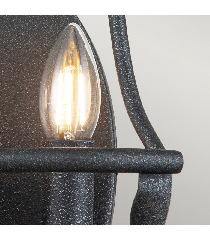 Quoizel Bradbury Candle Wall Lamp Grey Ash-3