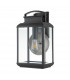 Quoizel Byron Outdoor Wall Lantern Graphite with Pewter Reflector IP44-2