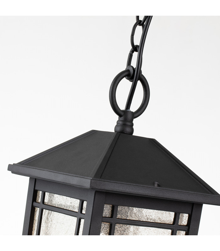 Quoizel Cedar Point Outdoor Pendant Ceiling Light Black IP44-2