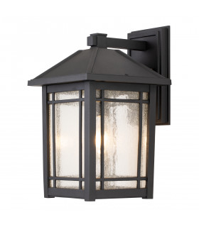 Quoizel Cedar Point Outdoor Wall Lantern Black IP44-1