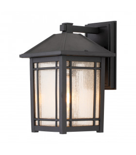 Quoizel Cedar Point Outdoor Wall Lantern Black IP44-1