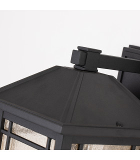 Quoizel Cedar Point Outdoor Wall Lantern Black IP44-2
