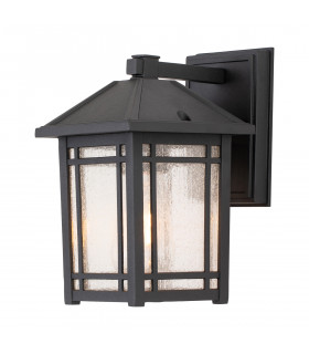Quoizel Cedar Point Outdoor Wall Lantern Black IP44-1