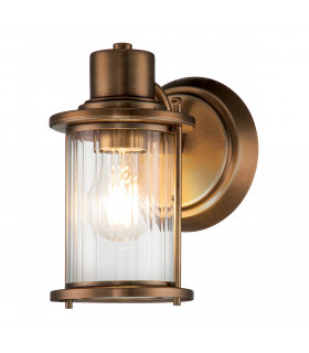 Quoizel Riggs Wall Lamp Weathered Brass IP44-1