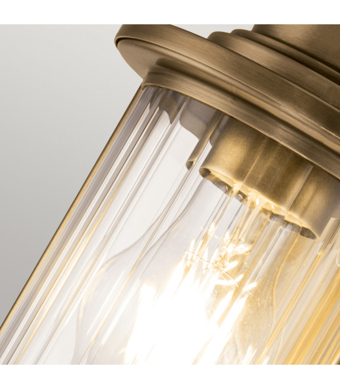 Quoizel Riggs Wall Lamp Weathered Brass IP44-4