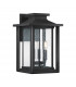 Quoizel Wakefield Outdoor Wall Lantern Earth Black IP44-1