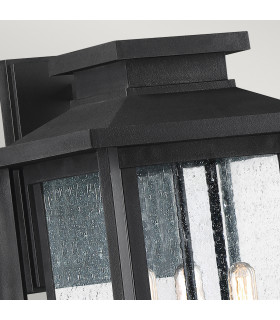 Quoizel Wakefield Outdoor Wall Lantern Earth Black IP44-2