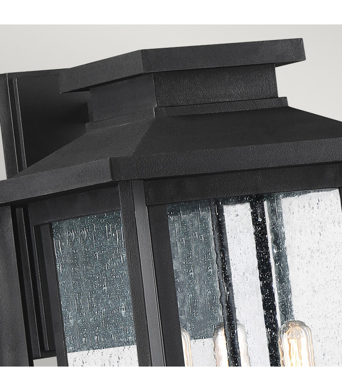 Quoizel Wakefield Outdoor Wall Lantern Earth Black IP44-2