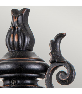 Baltimore Outdoor Wall Lantern Weathered Bronze IP44-2