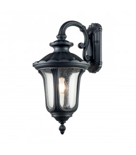 Chicago Outdoor Wall Lantern Textured Black IP44-1