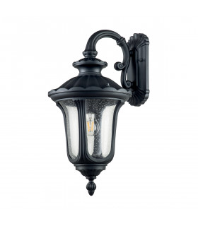 Chicago Outdoor Wall Lantern Textured Black IP44-2
