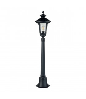 Chicago Outdoor Bollard Textured Black IP44-2