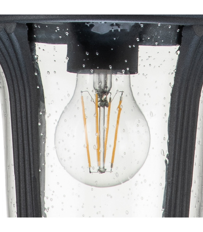 Chicago Outdoor Pendant Ceiling Light Textured Black IP44-4