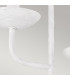Feiss Annie Candle Wall Lamp Plaster White-2