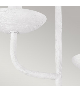 Feiss Annie Candle Wall Lamp Plaster White-2