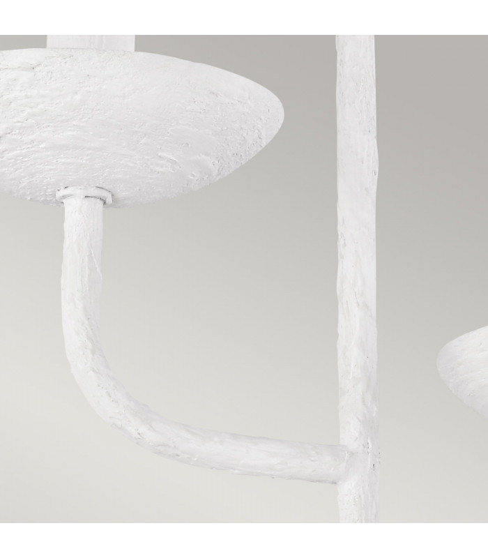 Feiss Annie Candle Wall Lamp Plaster White-2