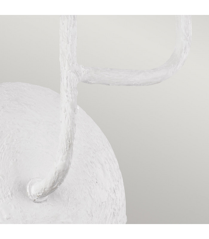 Feiss Annie Candle Wall Lamp Plaster White-4